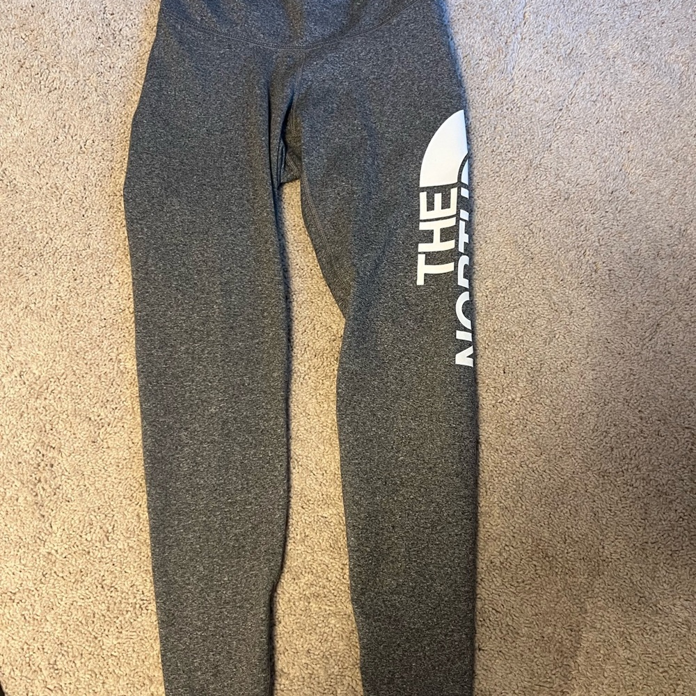 The North Face Gray Leggings with Logo